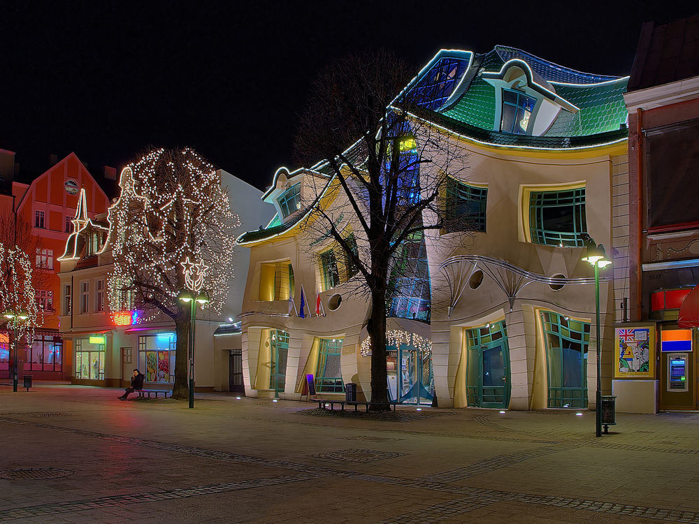 Crooked house in Sopot 