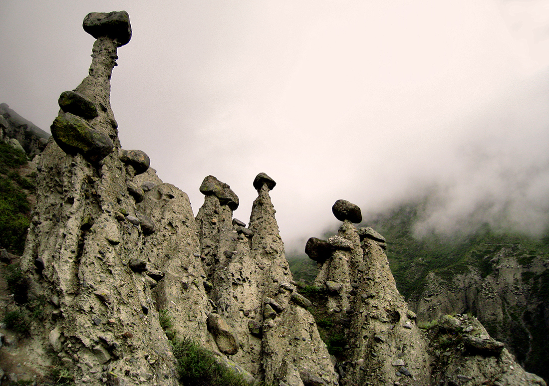 Каменные грибы Аккурум Алтай