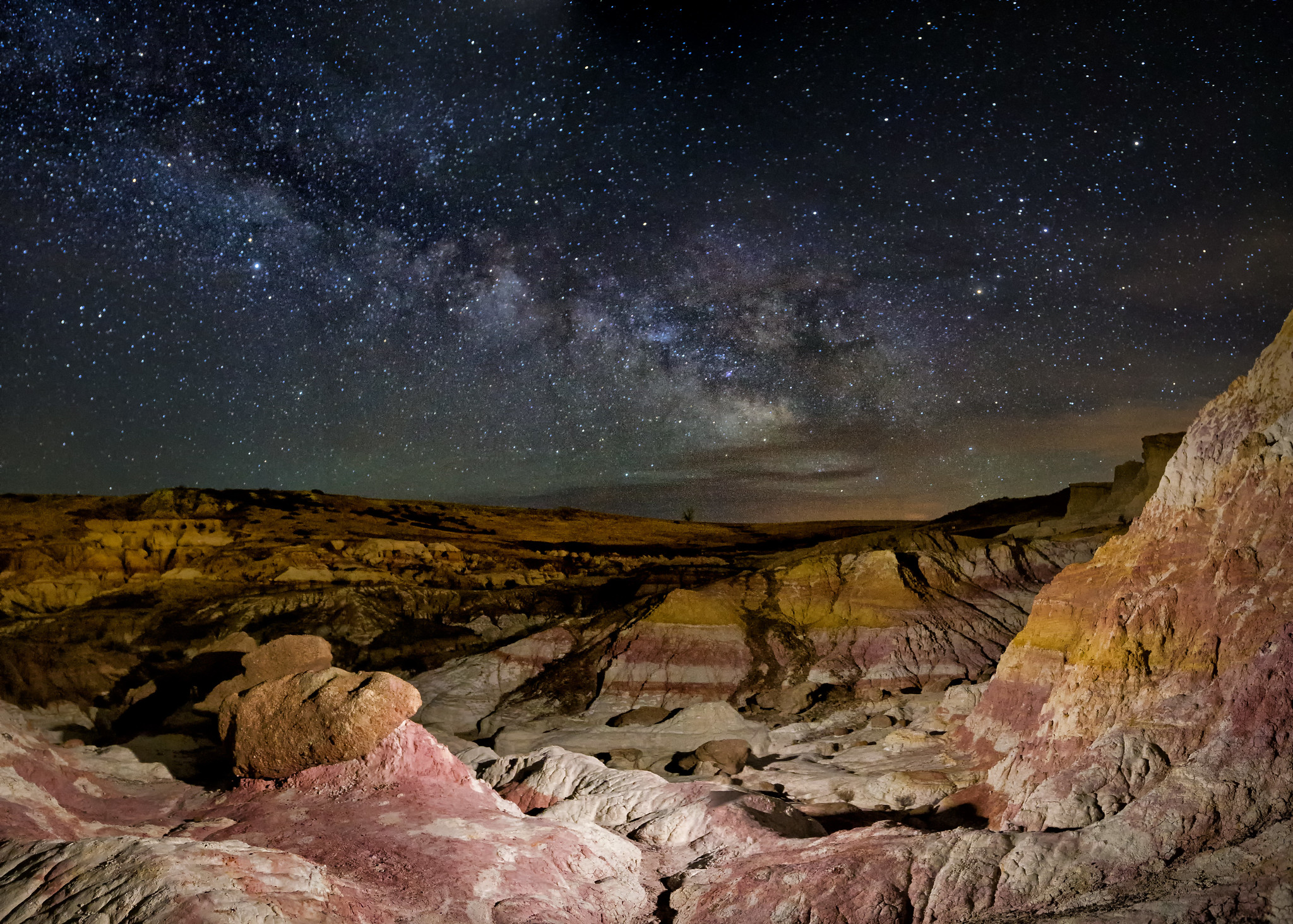 Milky Way over the Paint Mines