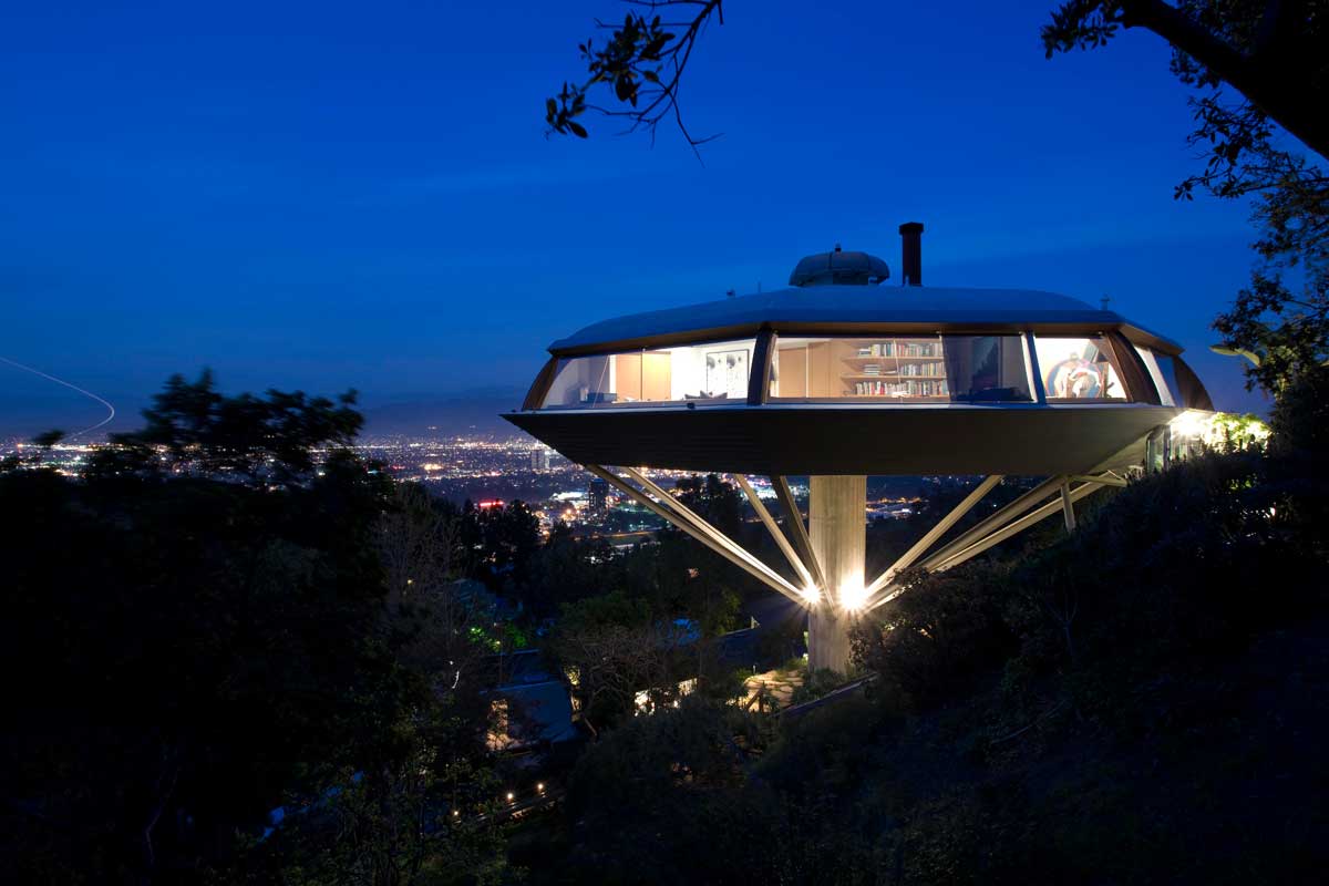 The Chemosphere: A Futuristic Gravity Defying House - Unusual Places