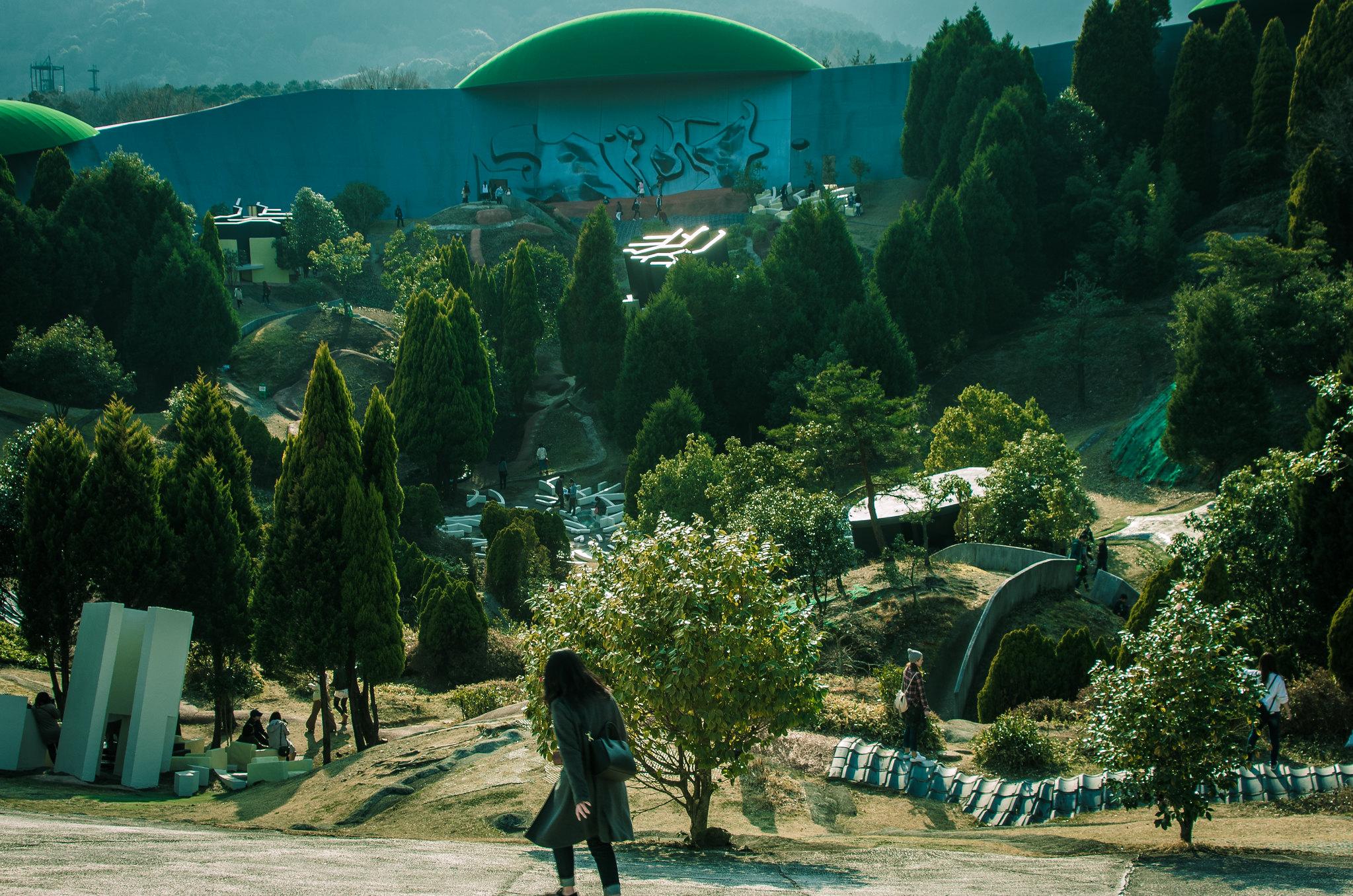 at the site of reversible destiny - Yoro Park, Gifu