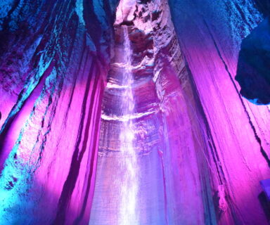 Ruby Falls in Chattanooga, Tennesse