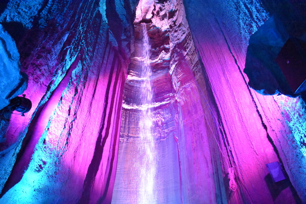 Ruby Falls in Chattanooga, Tennesse