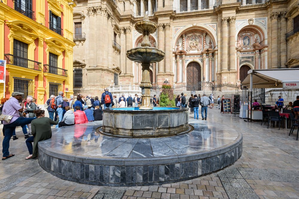 Plaza del Obispo de Malaga