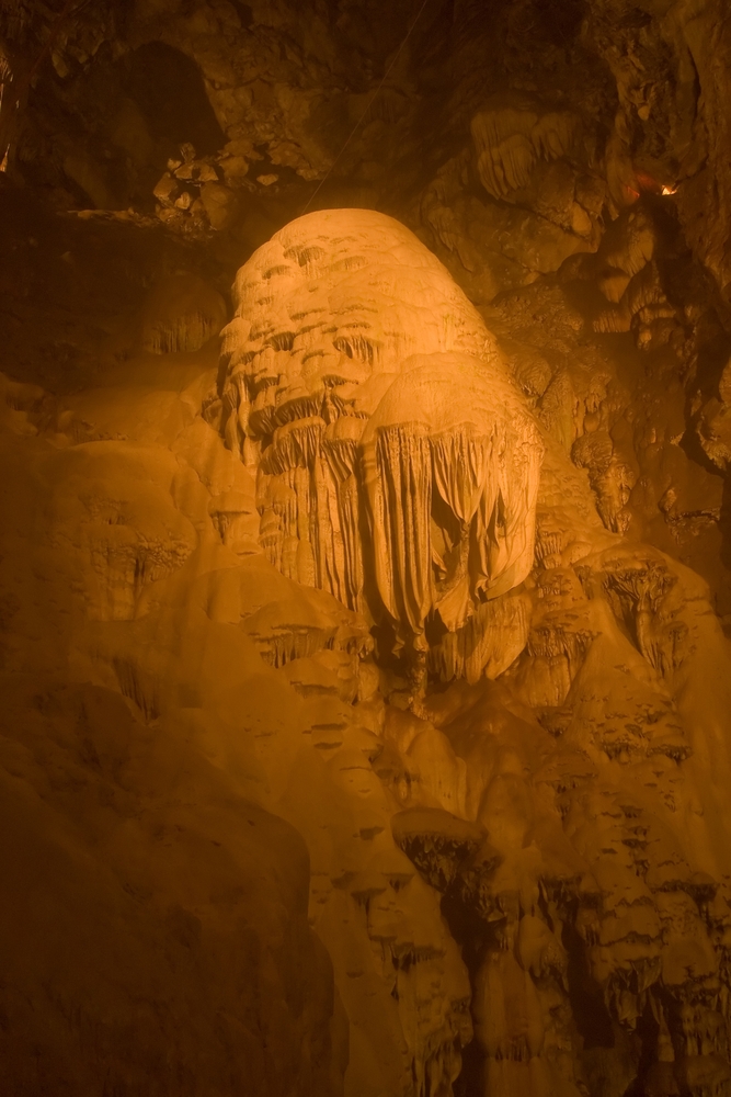 Moaning Cavern is a limestone cave located near Vallecito, California in the heart of the state's Gold Country.