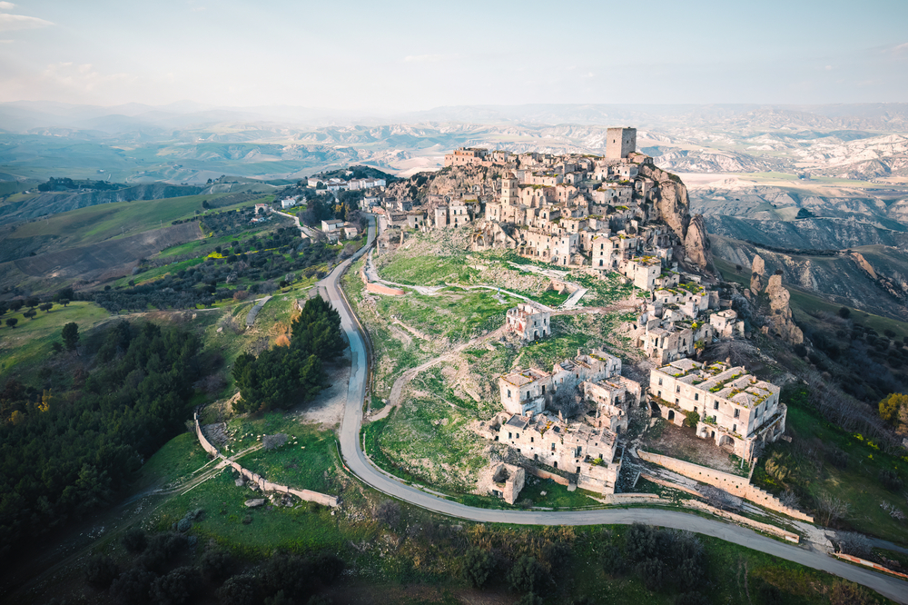 Abandoned town called Craco